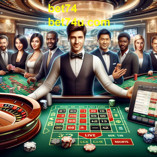 Experimente a Emoção do Cassino Ao Vivo no Bet74